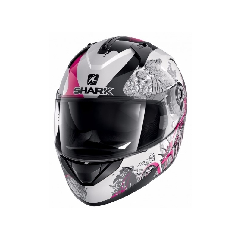 Integralna čelada SHARK RIDILL 1.2 Spring white-black-pink