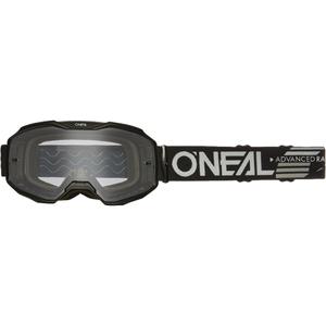 Motokros očala O´Neal B-10 Solid black (prozorno pleksi steklo)
