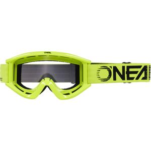 Motokros očala O´Neal B-Zero fluo rumena (prozorno pleksi steklo)