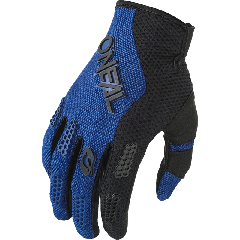 Motokros rokavice O´Neal Element Racewear črno-modre