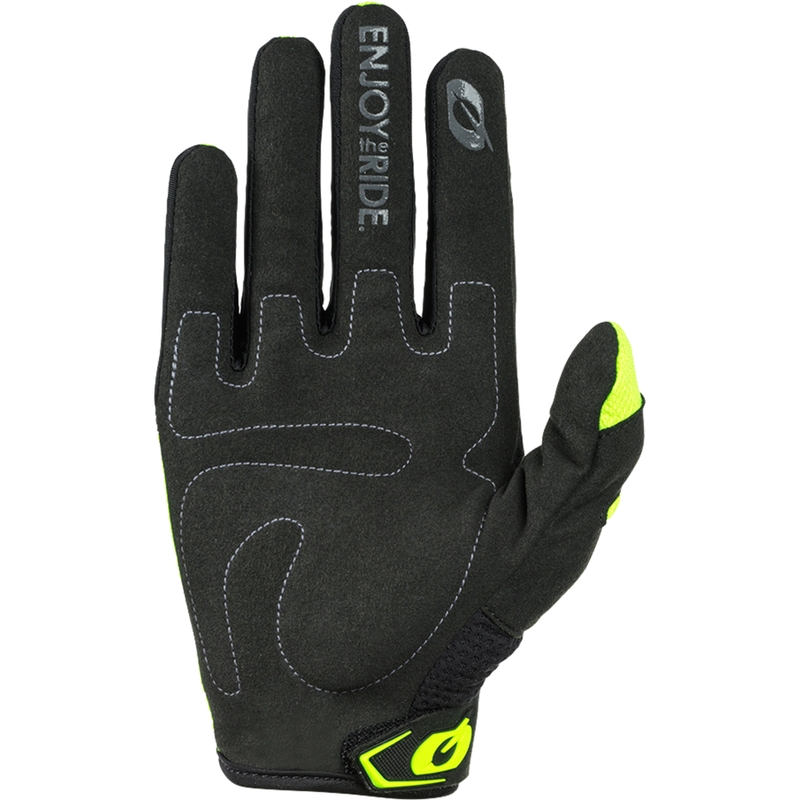 Motokros rokavice O´Neal Element Racewear črno-fluo rumene