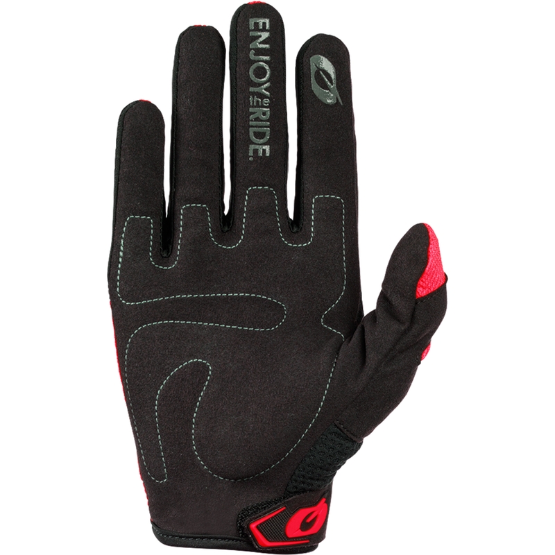 Motokros rokavice O´Neal Element Racewear črno-rdeče