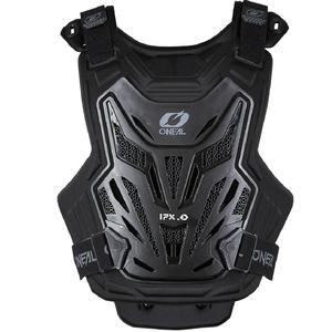 O'Neal Split Lite ščitnik za prsi za motoriste, črn