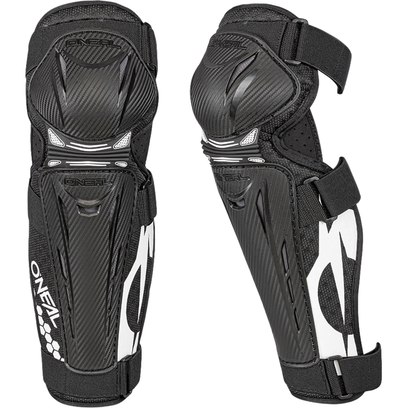 Ščitniki za kolena O´Neal Trail FR Carbon Look črno-beli