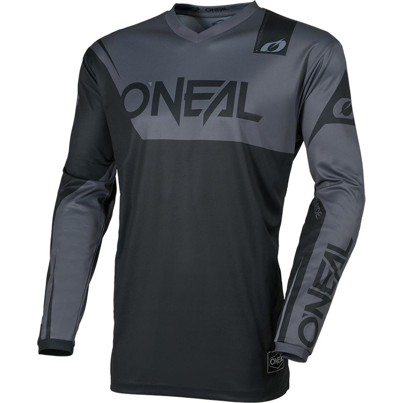 Otroški motokros dres O'Neal Element Racewear črno-siv