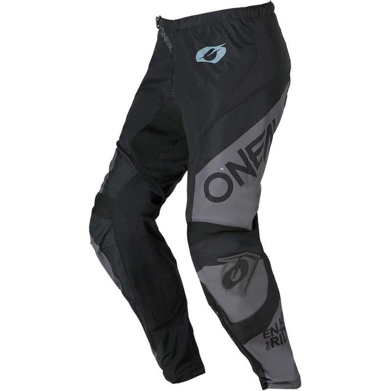 Otroške motokros hlače O'Neal Element Racewear črno-sive