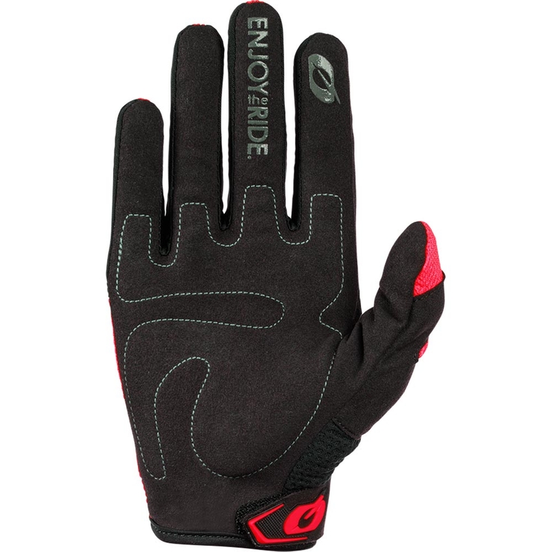 Otroške motokros rokavice O'Neal Element Racewear črno-rdeče