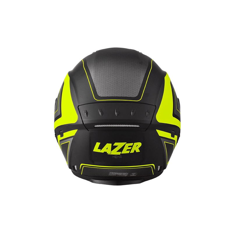 Odprta motoristična čelada Lazer Tango Hexa black-fluo yellow razprodaja