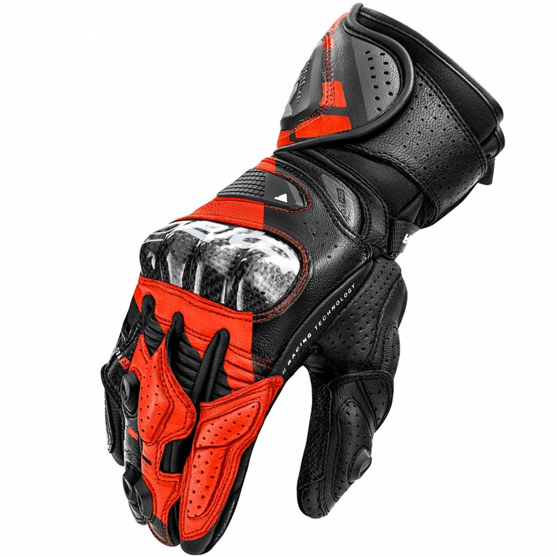 Moto rokavice Shima RS-3 fluo rdeče
