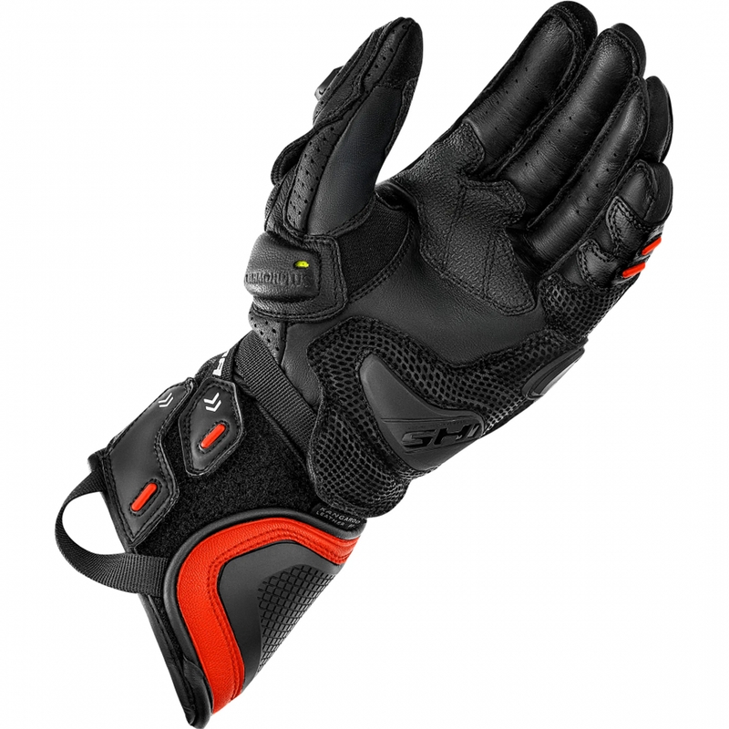Moto rokavice Shima RS-3 fluo rdeče