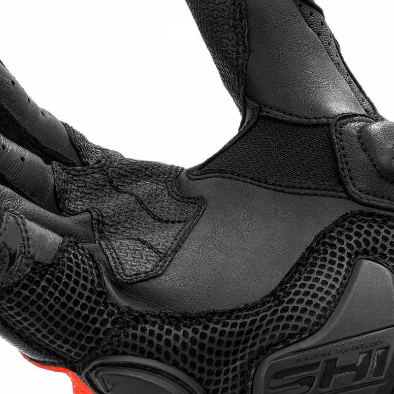 Moto rokavice Shima RS-3 fluo rdeče