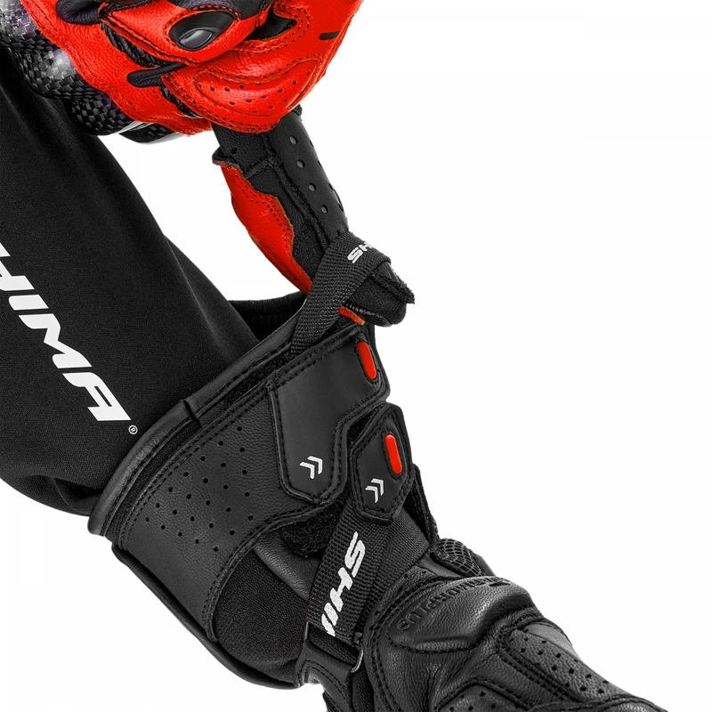 Moto rokavice Shima RS-3 fluo rdeče