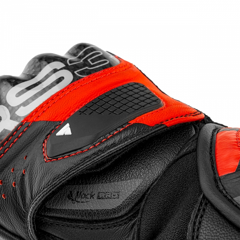 Moto rokavice Shima RS-3 fluo rdeče