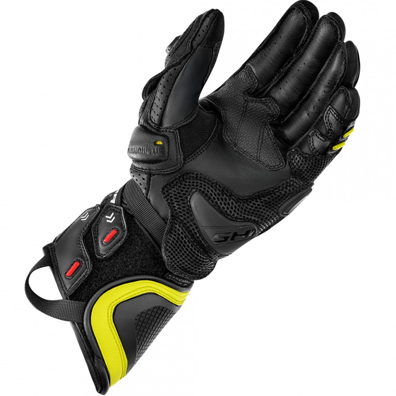Moto rokavice Shima RS-3 fluo rumene barve
