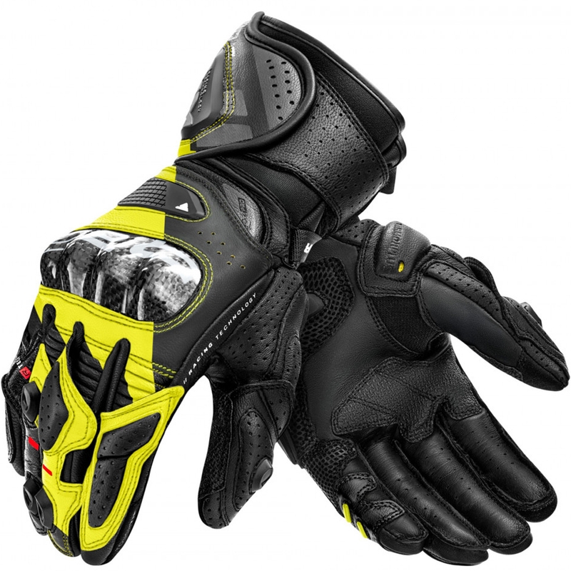 Moto rokavice Shima RS-3 fluo rumene barve