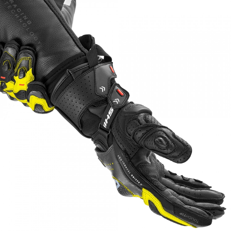 Moto rokavice Shima RS-3 fluo rumene barve