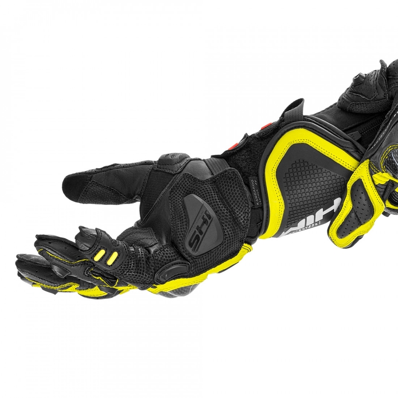 Moto rokavice Shima RS-3 fluo rumene barve