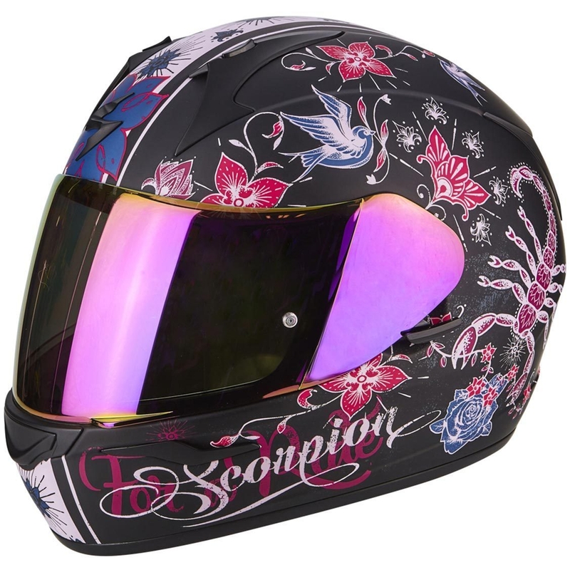 Integralna čelada Scorpion EXO-390 Chica black-pink