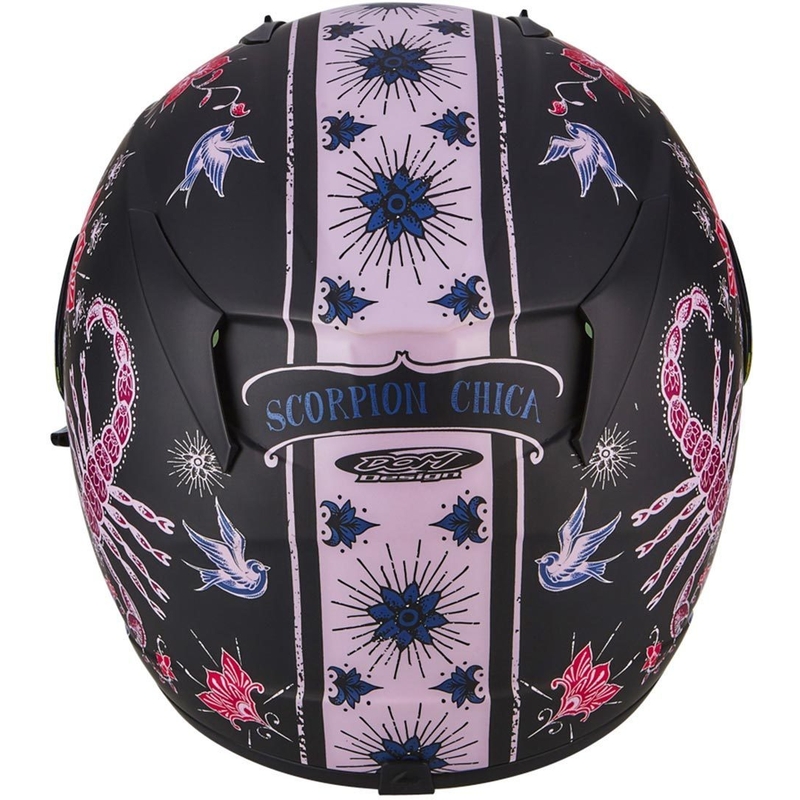Integralna čelada Scorpion EXO-390 Chica black-pink