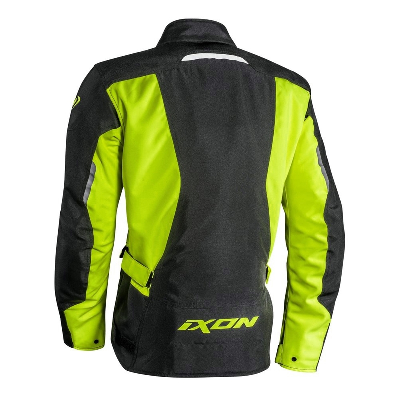 Motoristična jakna IXON Summit 2 black-fluo yellow razprodaja