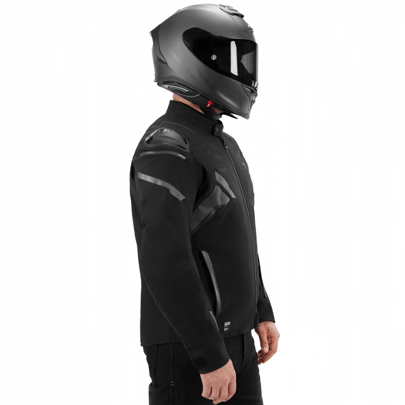 Moto jakna Shima STX črna