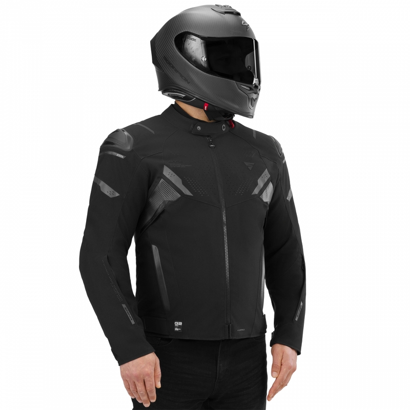 Moto jakna Shima STX črna