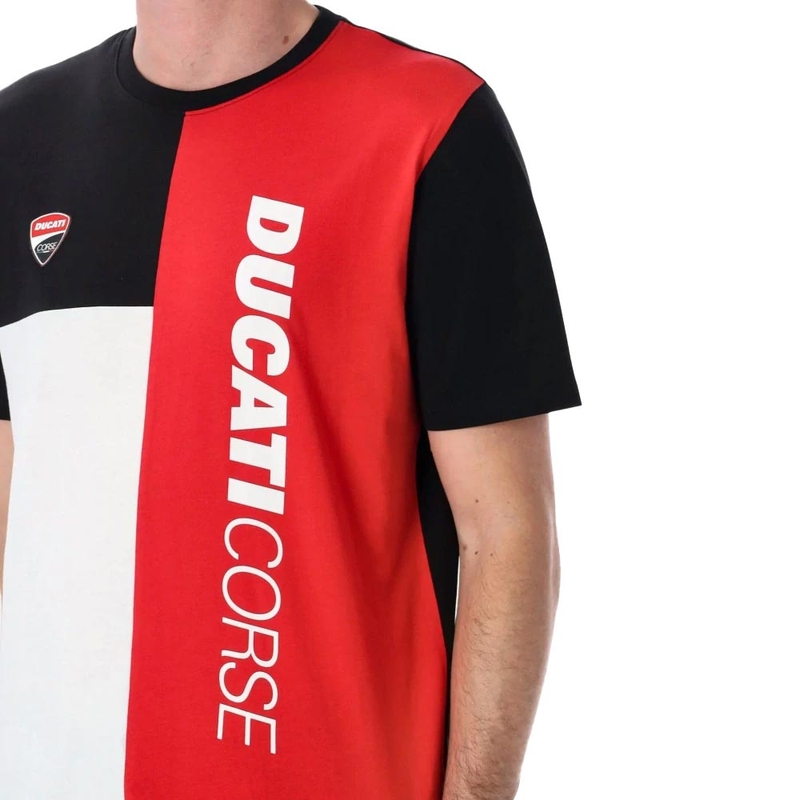 Večbarvna majica Ducati Corse Block