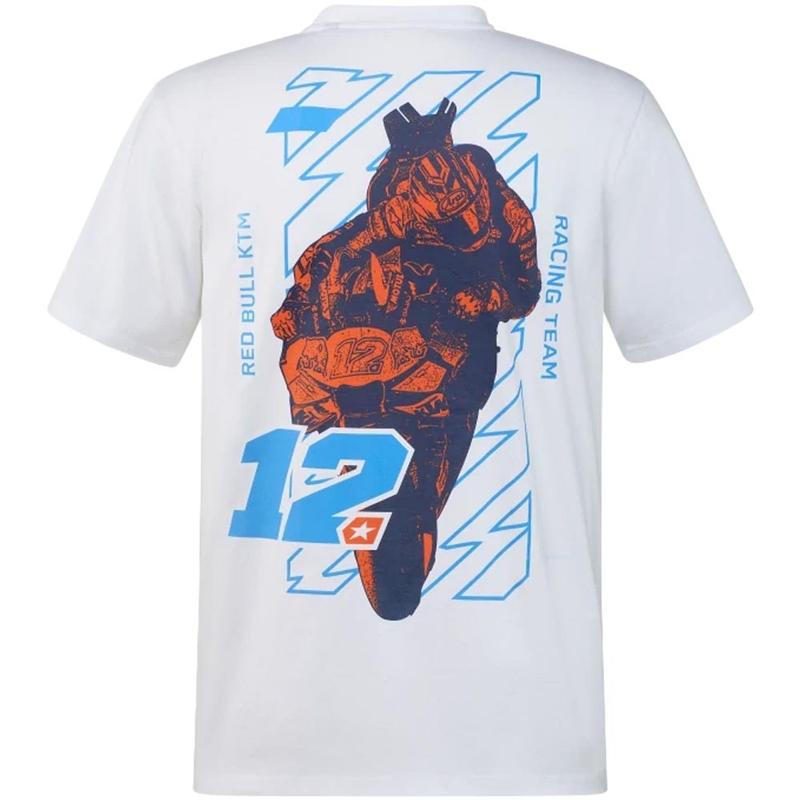 Majica KTM Viñales Rider bela