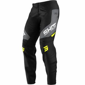 Motokros hlače Shot Devo Struck sive