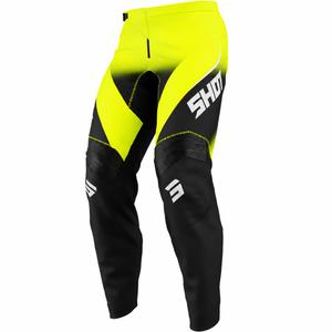 Motokros hlače Shot Draw Clash fluo rumene