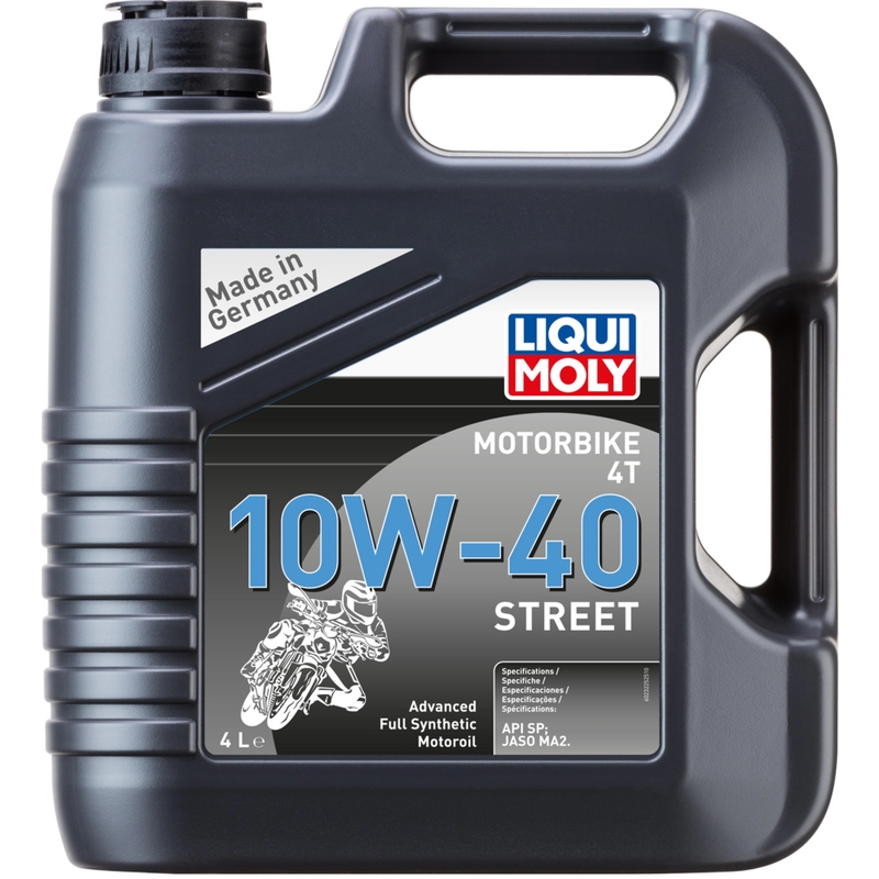 Polsintetično motorno olje LIQUI MOLY Motorbike 4T 10W40 Street 4 l
