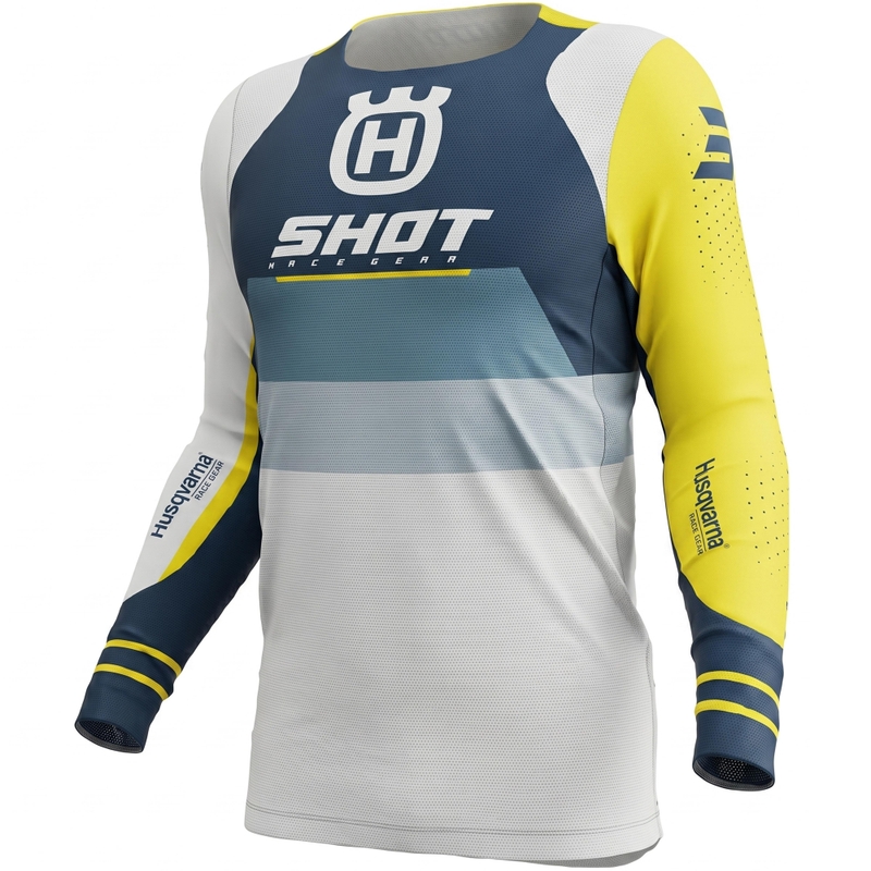 Motokros majica Shot Aerolite HVA 27 modra