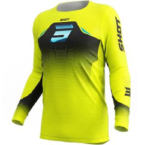 Motokros dres Shot Aerolite Phase fluo rumen