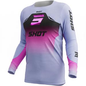 Motokros dres Shot Aerolite Phase vijoličen