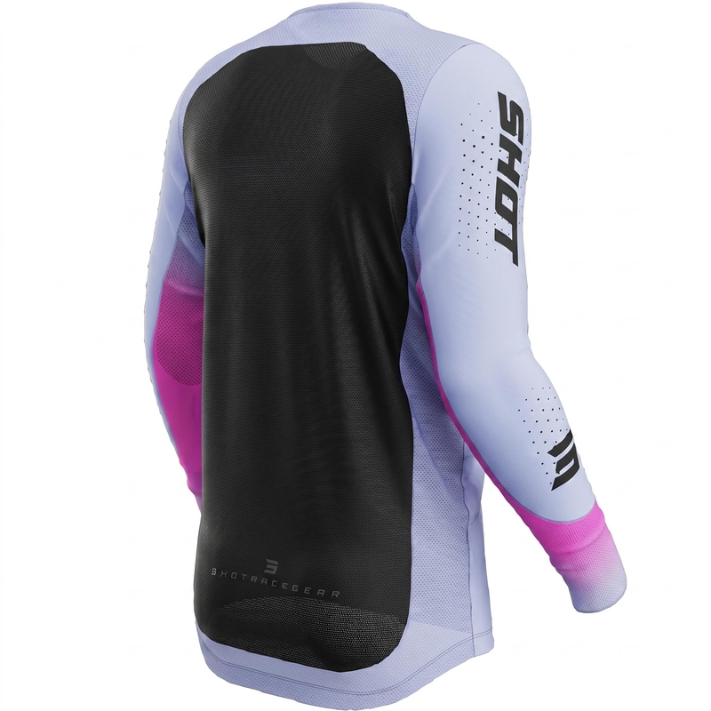 Motokros dres Shot Aerolite Phase vijoličen