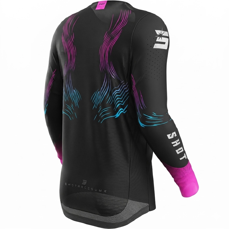 Shot Aerolite Volt motokros majica roza