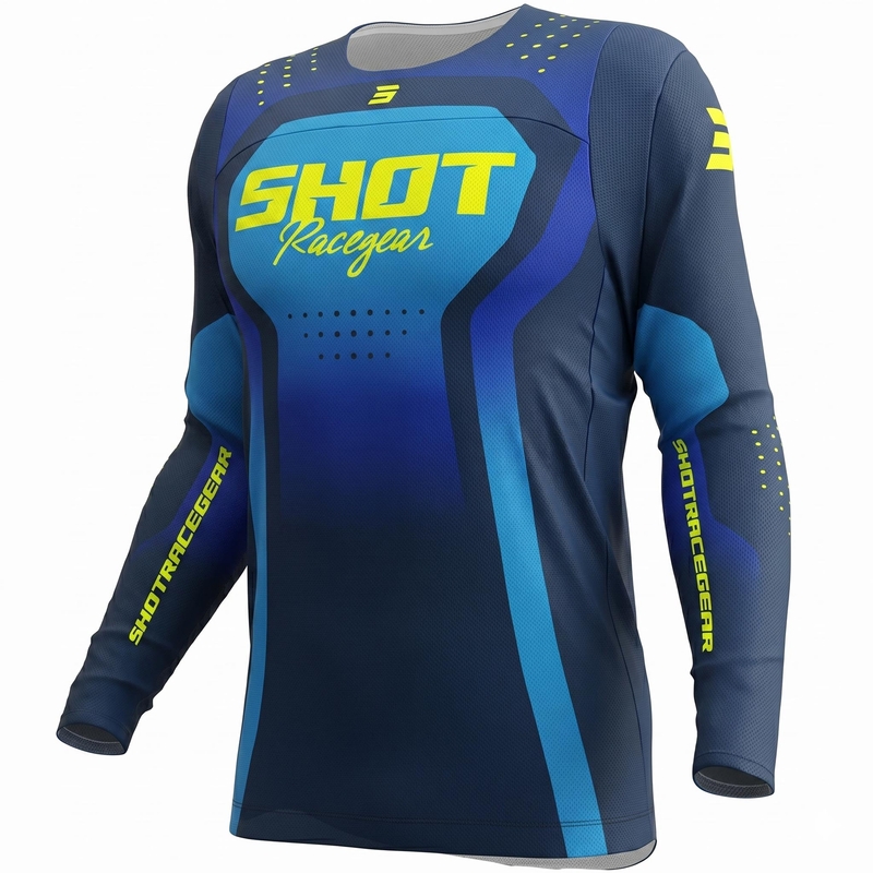Motokros dres Shot Contact Stream moder