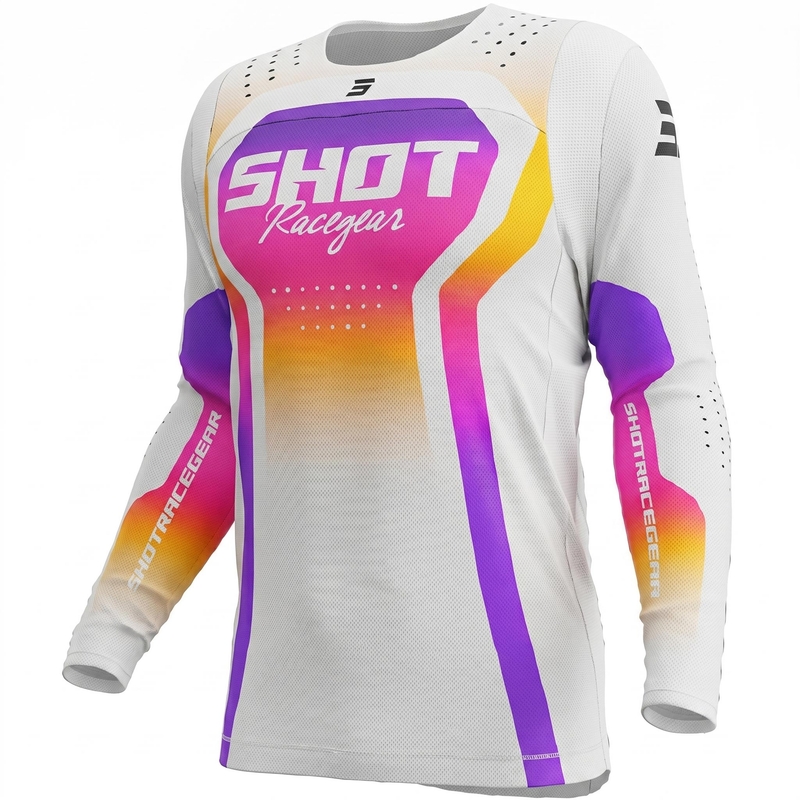 Motokros dres Shot Contact Stream bel