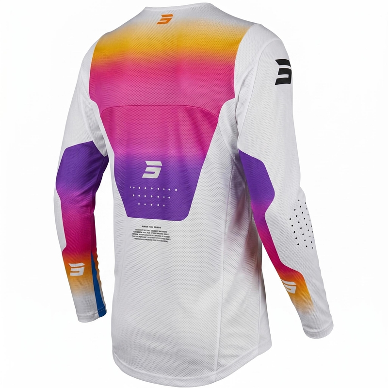 Motokros dres Shot Contact Stream bel