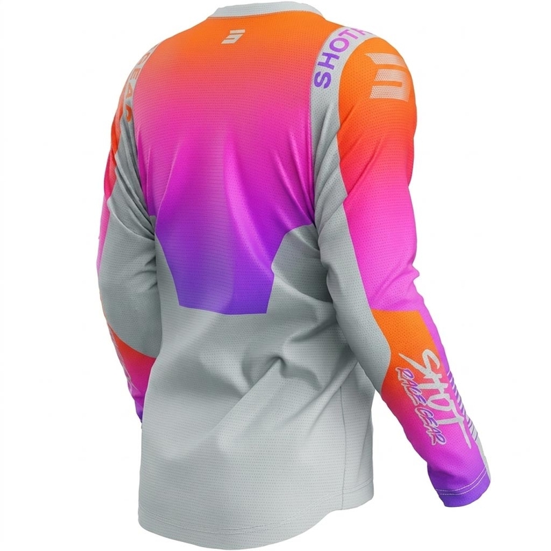 Motokros dres Shot Devo Montana vijoličen