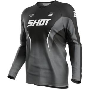 Motokros dres Shot Draw Clash črne barve