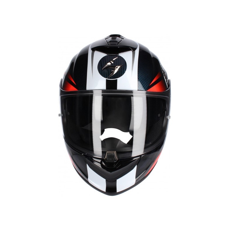Integralna čelada Scorpion EXO-1400 Air Torque črno-rdeča