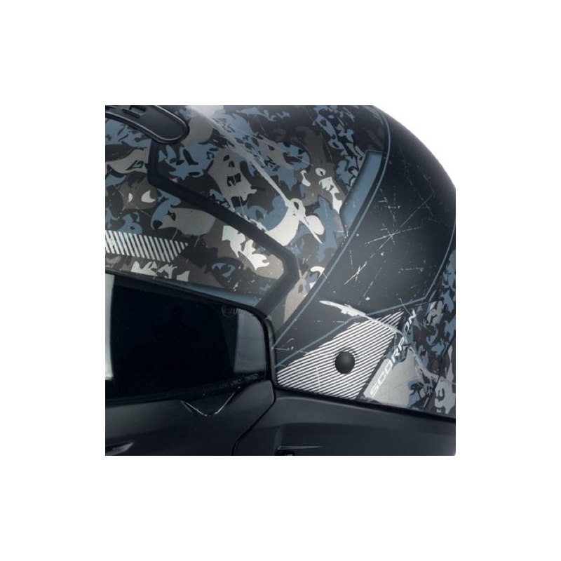 Moto čelada Scorpion EXO-Combat Opex black-silver razprodaja