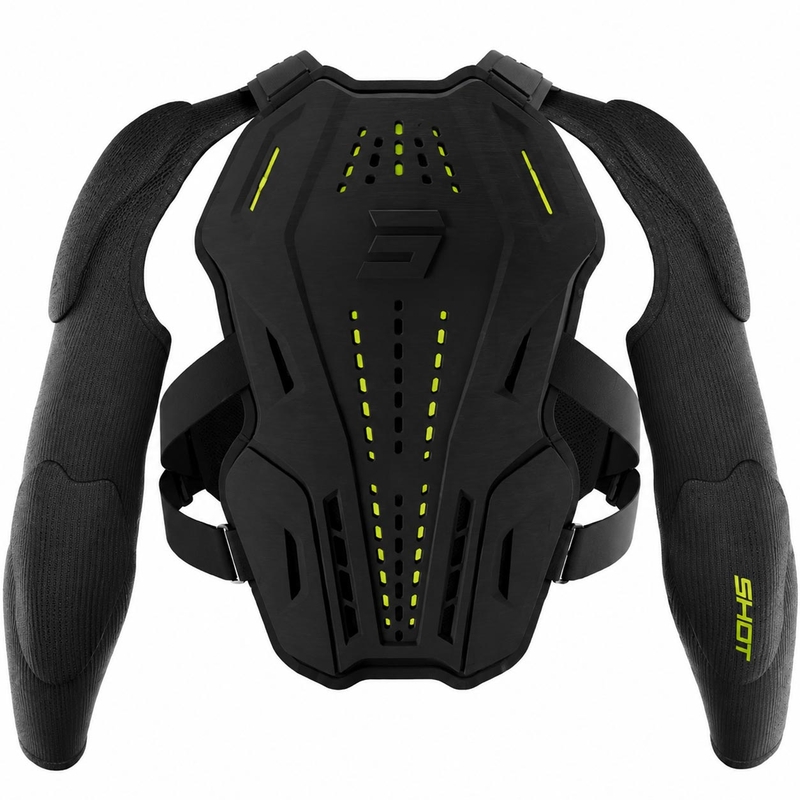 Ščitnik za telo Shot Protector Max črne barve