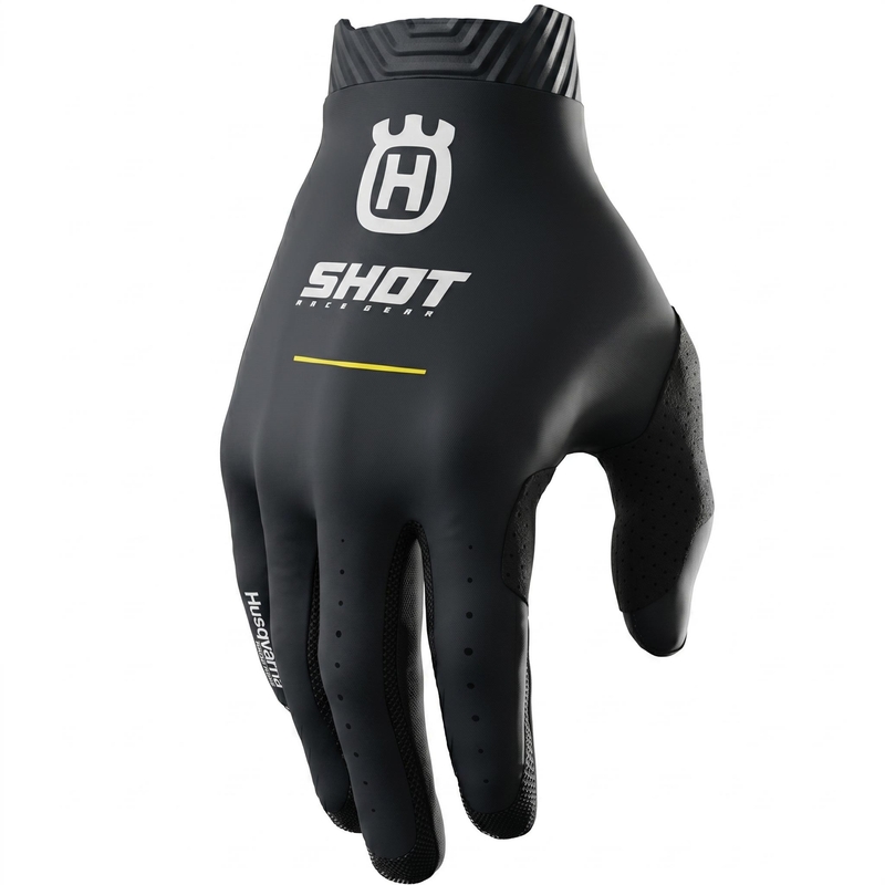 Rokavice za motokros Shot Lite HVA 27 črne