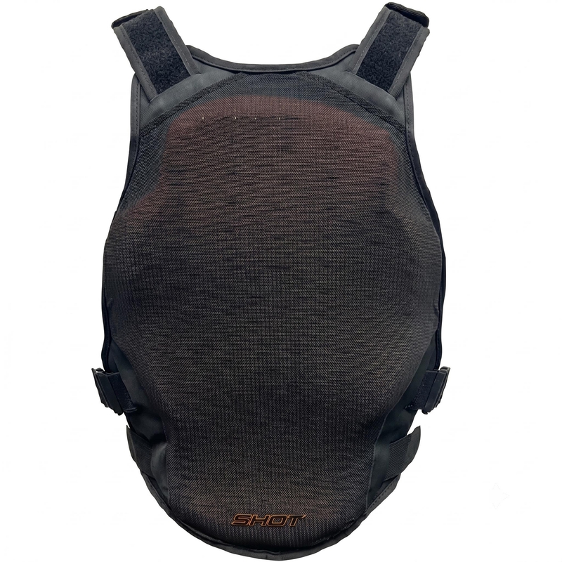 Ščitnik za prsi Shot Race Evo D3O® črne barve