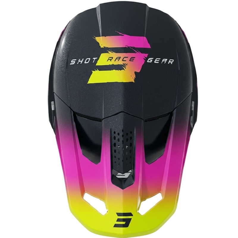 Motokros čelada Shot Speed Rac biserno modra
