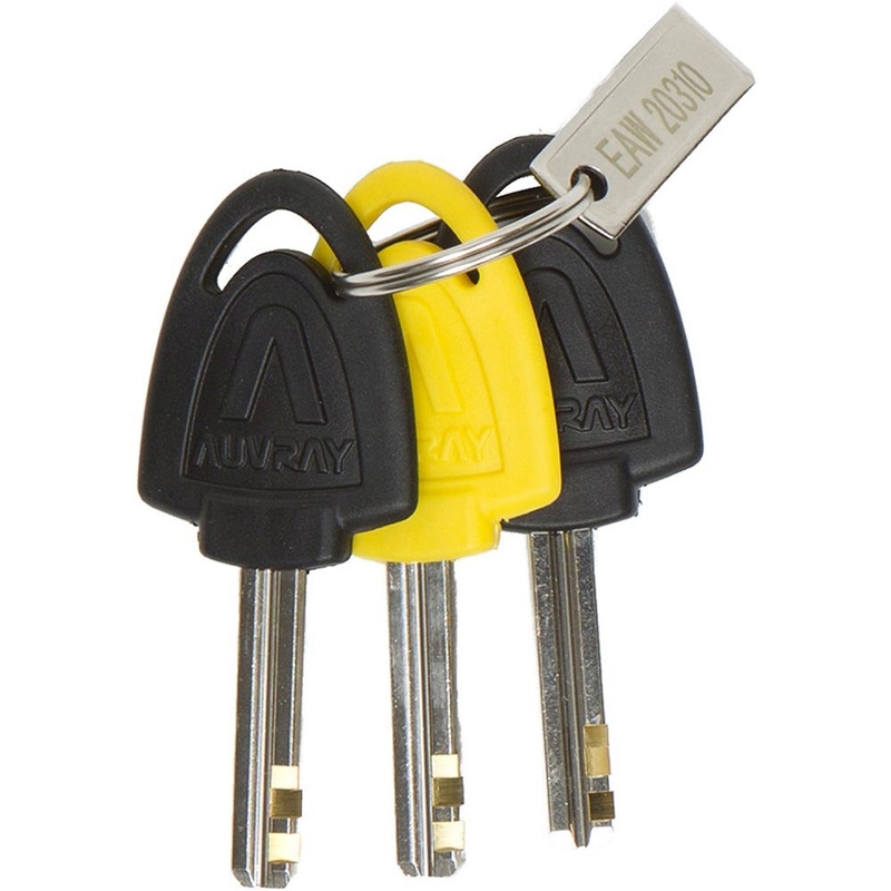 Zaklep zavornega diska Auvray B-Lock 10 Alarm 120 dB rumen