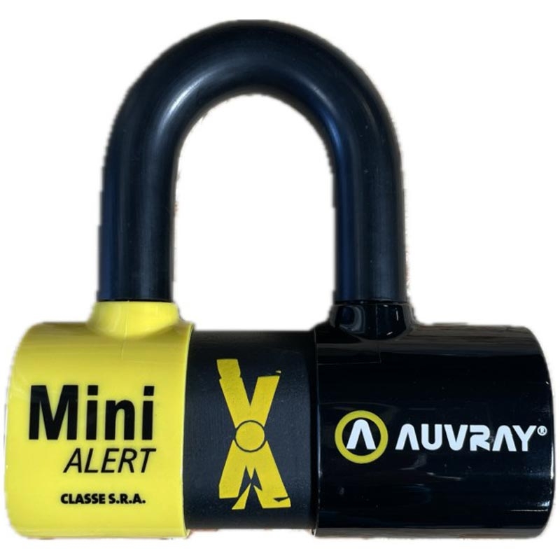 Auvray XTREM Mini Alert zavorni disk z alarmom, črne barve