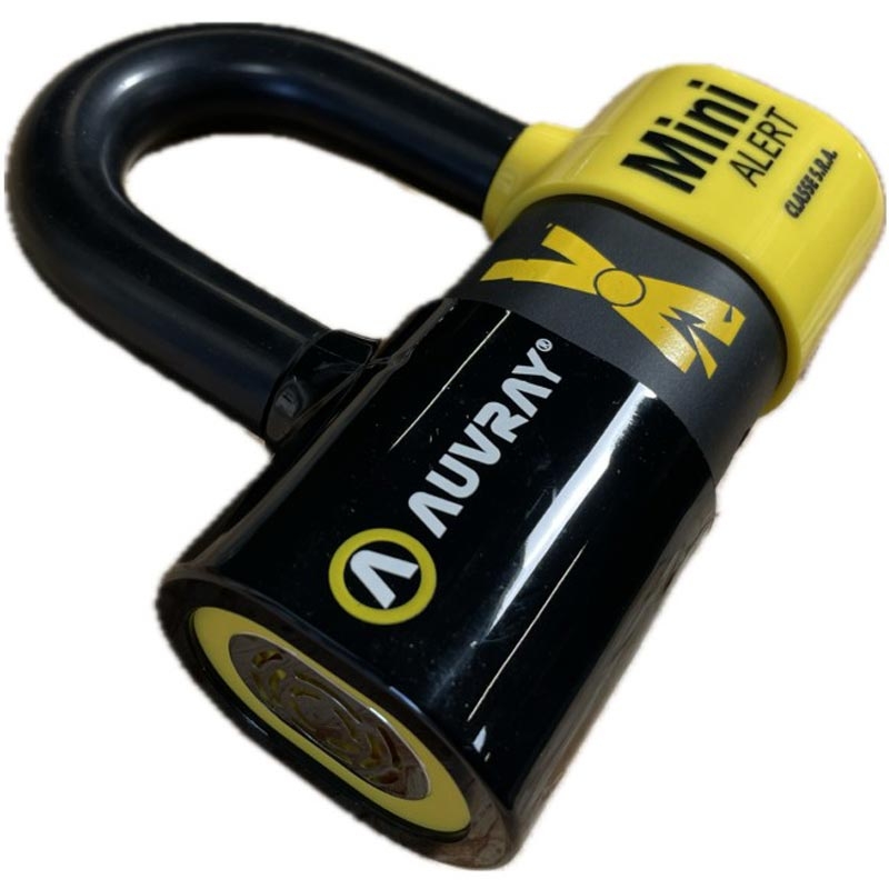 Auvray XTREM Mini Alert zavorni disk z alarmom, črne barve
